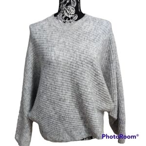 RD Style Bat Wing Ribbed Knit Sweater